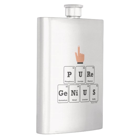 Reines Genie Flachmann (Rechts)