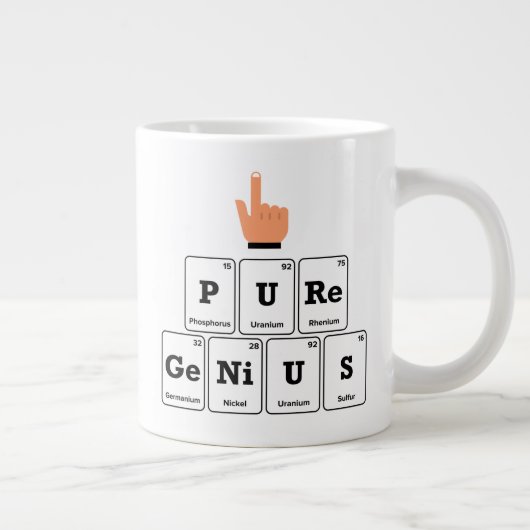 Reines Genie Jumbo-Tasse (Rechts)