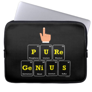 Reines Genie Laptopschutzhülle