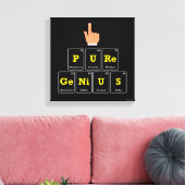 Reines Genie Leinwanddruck (Insitu (Wohnzimmer))