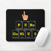 Reines Genie Mousepad (Mit Mouse)