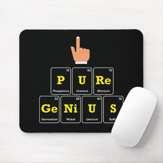 Reines Genie Mousepad (Mit Mouse)