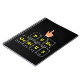 Reines Genie Notizblock (Linke Seite)