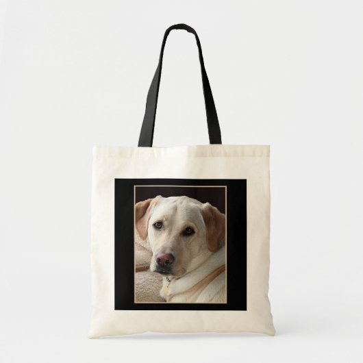 Reines gezüchtetes Labrador-HundeFoto auf Tasche (Vorne)