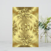 Reines Gold Briefpapier (Stehend Vorderseite)