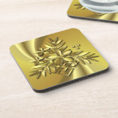 Reines Gold Getränkeuntersetzer (Linke Seite)