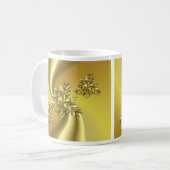 Reines Gold Kaffeetasse (Vorderseite Links)
