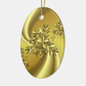 Reines Gold Keramikornament (Links)