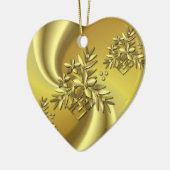 Reines Gold Keramikornament (Links)