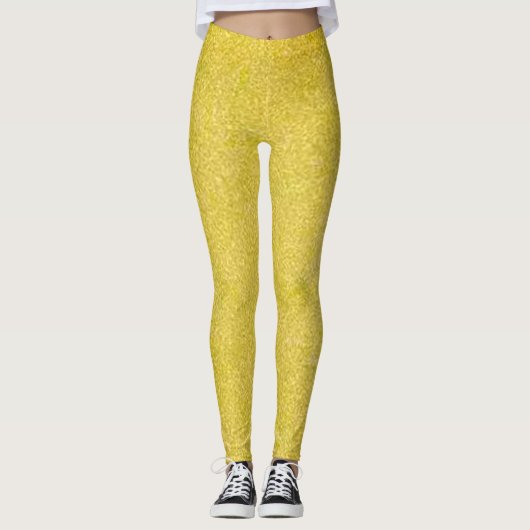 Reines Gold Leggings (Vorderseite)