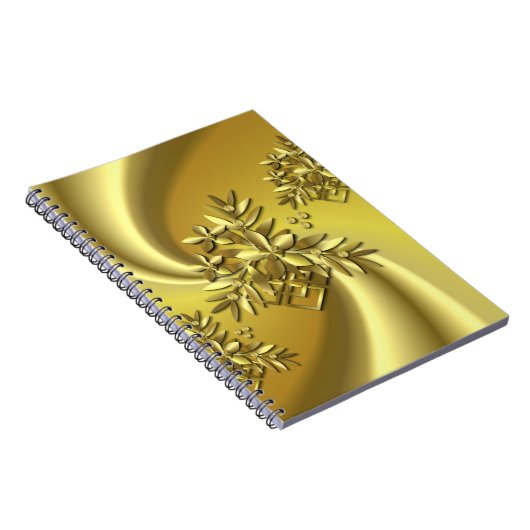 Reines Gold Notizblock (Rechte Seite)