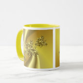 Reines Gold Tasse (Vorderseite Links)