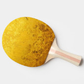 REINES GOLDmuster/Goldblatt Tischtennis Schläger (Seitenansicht)