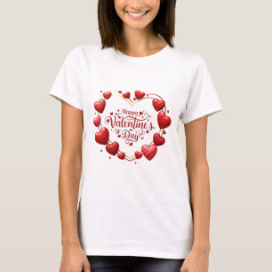 Reines Herz: Happy Valentine's Day Heart Design! T-Shirt