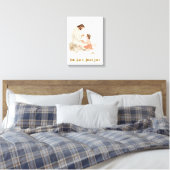 Reines Herz, helles Licht Leinwanddruck (Insitu (Schlafzimmer))