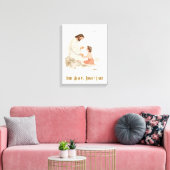 Reines Herz, helles Licht Leinwanddruck (Insitu (Wohnzimmer))