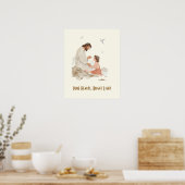 Reines Herz, helles Licht Poster (Küche)