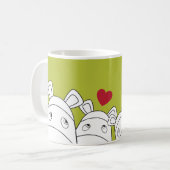 Reines Impossimals® - herrliches Grün Kaffeetasse (Vorderseite Links)