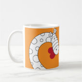 Reines Impossimals® - Squishy Orange Kaffeetasse (Links)