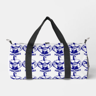 Reines Power Bodybuilding Grafik - Silhouette Fitn Duffle Bag