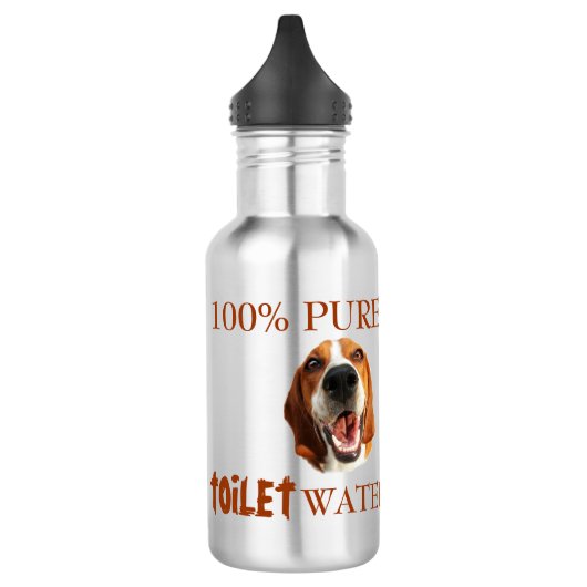 Reines Toilettenwasser Edelstahlflasche (Links)