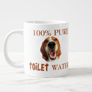 Reines Toilettenwasser Jumbo-Tasse