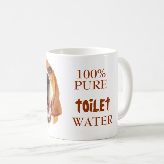 Reines Toilettenwasser Kaffeetasse (VorderseiteRechts)