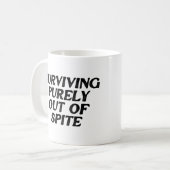 Reines Überleben aus der Gegend Kaffeetasse (Vorderseite Links)