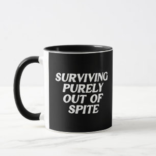 Reines Überleben aus der Gegend Tasse