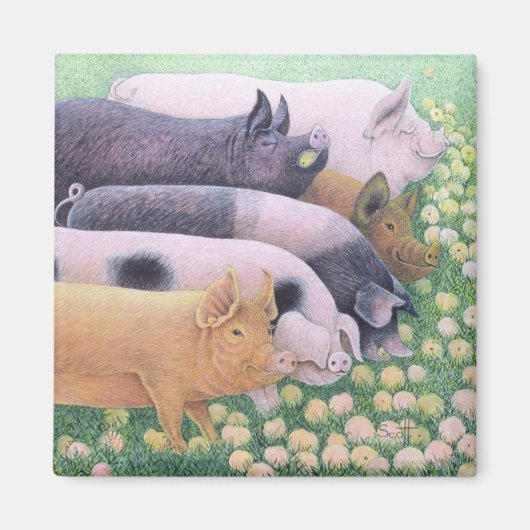 Reines Vergnügen Magnet (Vorne)