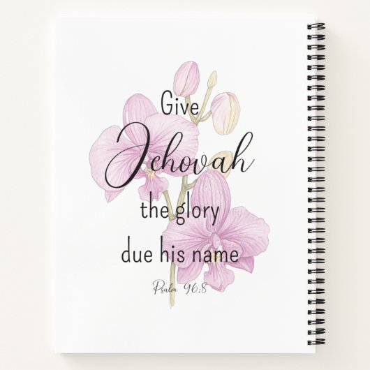 Reines Worship Convention 2-seitige Notebook-W-Orc Notizblock (Rückseite)