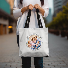 Reines Worship Happy Family Tote Bag Tasche