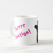 Reinfektion! Das ist The Cat's Meow! Big Kitty Cat Kaffeetasse (Vorderseite Links)