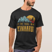 REINHARDT Running - Auf dem Pfad mit Familienname T-Shirt (Vorderseite)