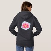 Reinheit und Erleuchtung Hoodie (Schwarz voll)