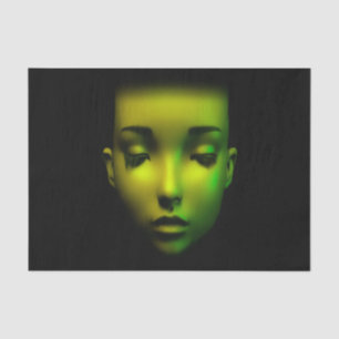 Reinheit und Perfektion: Android Beauty Portrait Seidenpapier