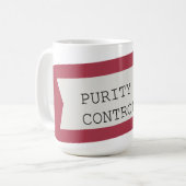 Reinheits-Kontrollen-Tasse Kaffeetasse (Vorderseite Links)