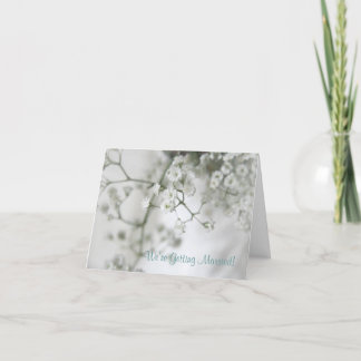 Reinheits-Save the Date Anmerkungs-Karte Ankündigung