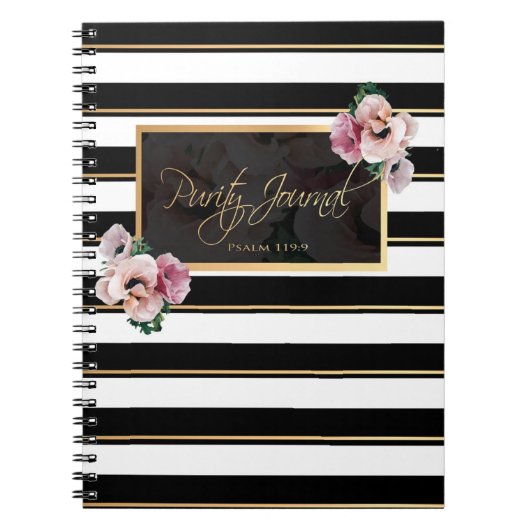 Reinheits-Zeitschrift - Psalm-119:9 Notizblock (Vorderseite)