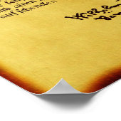 Reinheitsgebot Poster (Ecke)