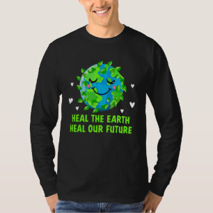 Reinige den Strand Rette die Riffe Ökologie Ozean T-Shirt