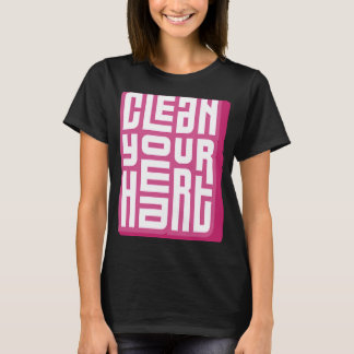 Reinigen Sie den motivierend positiven Ausdruck Ih T-Shirt