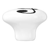 Reinigen Sie den Rumpf des Rumpflagers Keramikknauf (Seitenansicht)