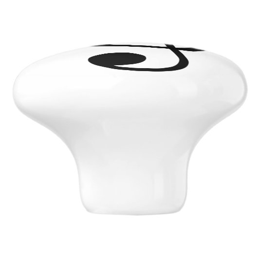 Reinigen Sie den Rumpf des Rumpflagers Keramikknauf (Seitenansicht)