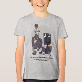 Reinigen Sie den Zimmerjungen Tri-Blend Shirt