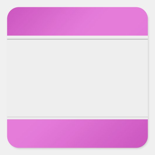 Reinigen Sie die Markierungen mit einem farbigen R Quadratischer Aufkleber (Vorderseite)