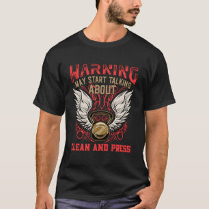 Reinigen Sie die Spaß-Fitness für die Druckvorbere T-Shirt
