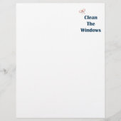 Reinigen Sie die Windows-Erinnerungen Flyer (Vorne)