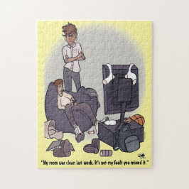 Reinigen Sie Ihr Jigsaw-Puzzle-Zimmer Puzzle