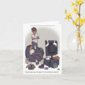 Reinigen Sie Ihr Zimmer Karte (Gelbe Blume)